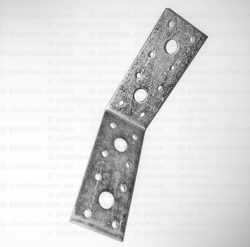 Кутник монтажний перфорований, 135 гр, 90x90x40x2.5 цинк